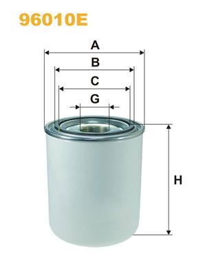 WIX FILTERS oro džiovintuvas, suspausto oro sistema 96010E